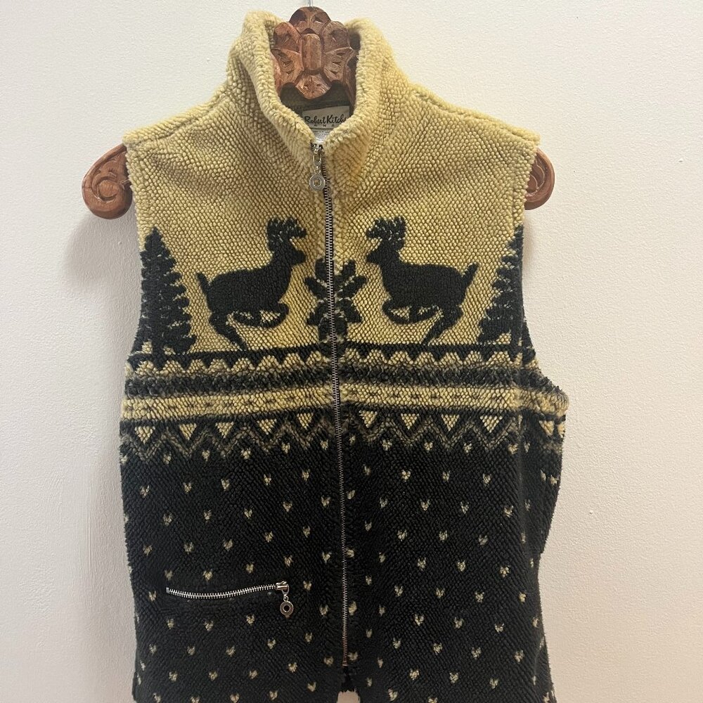 Robert Kitchen Canada Vintage Fleece Vest